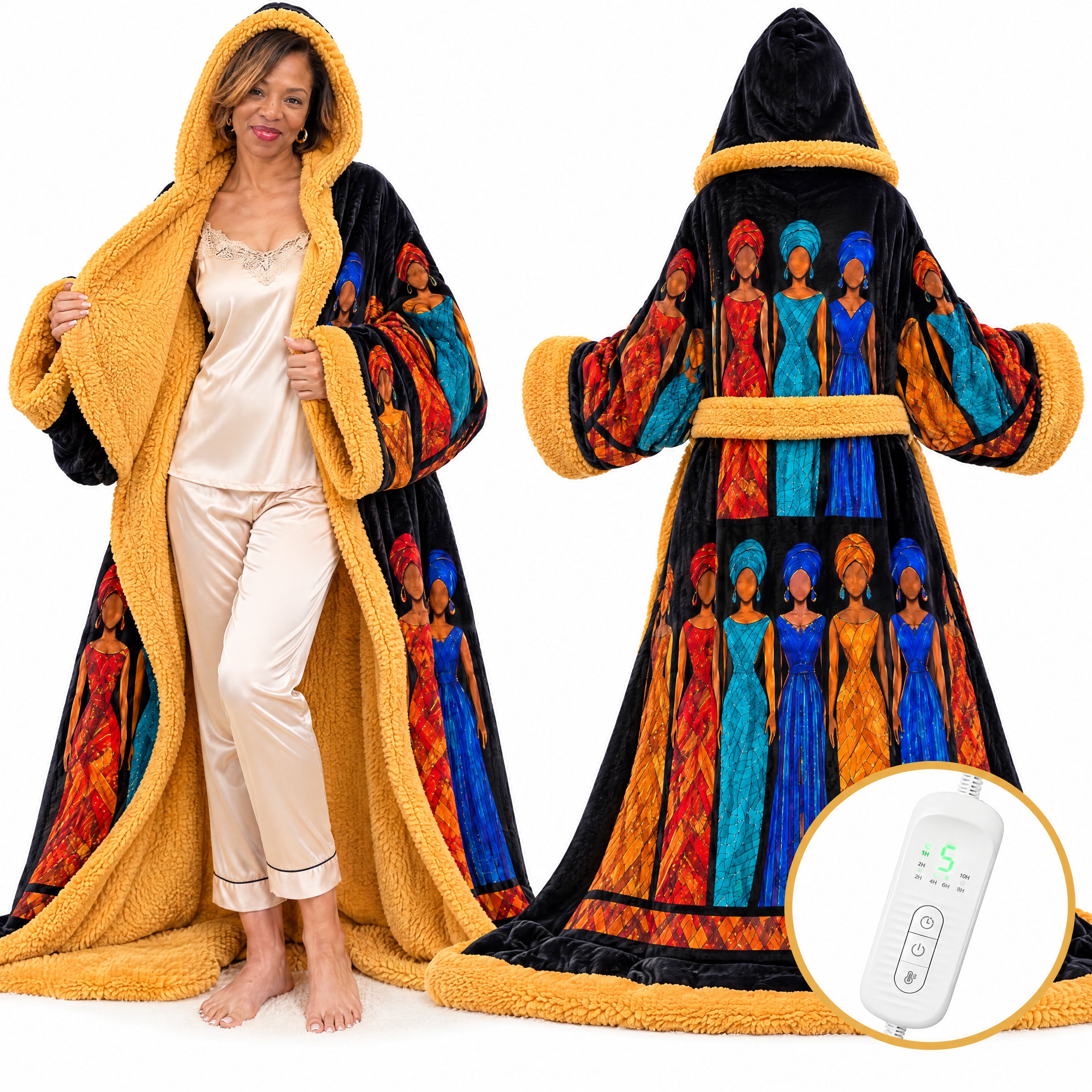 The Snuggly CozyCulture™ Heated Blanket Robe