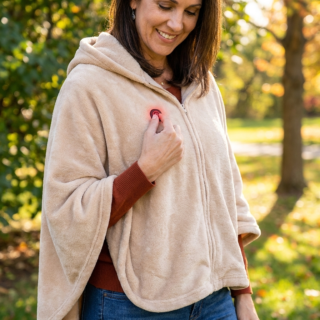 The Snuggly Wrap™ – Wearable Heated Blanket