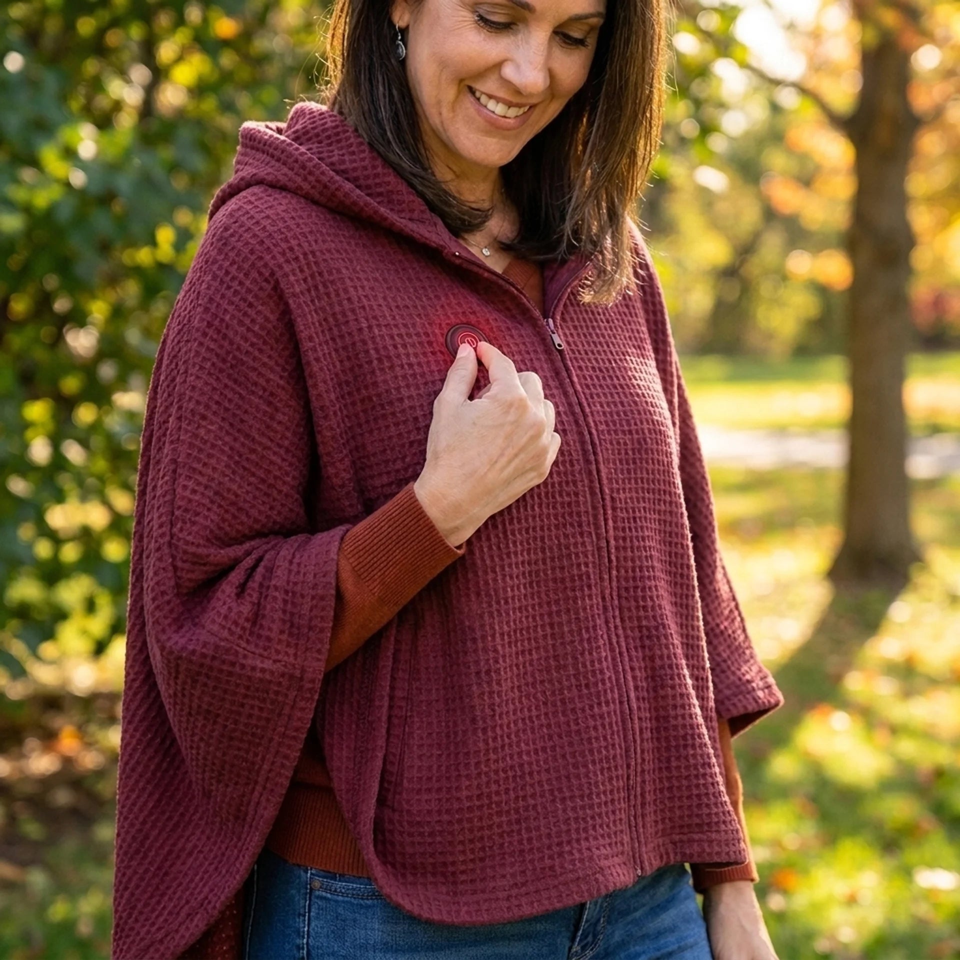 The Snuggly Wrap™ – Wearable Heated Blanket